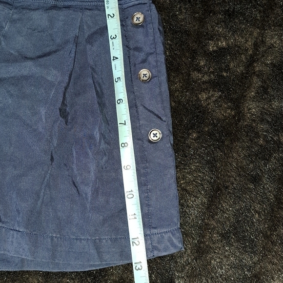 Mayoral Shorts Girls Size 10 Blue Adjustable Recycled Sustainable NWT B38#11 - Picture 5 of 6